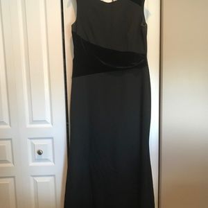 Floor Length Black Dress - Vince Camuto